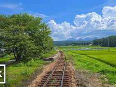外国人「こんな景色は信じられない」Abaoが田舎の会津を列車で旅してる