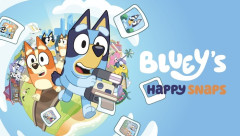 オーストラリア発の人気アニメ「ブルーイ」の新作アドベンチャー『ブルーイのハッピースナップ』DL版10/15本日発売