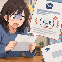 「あけろ！」や顔文字 文京区の督促状が物議   #画像 |  大阪や！！