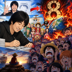 尾田栄一郎「ワンピースあと、5年度終わらす」8年経過し流石に世界で炎上🔥読者は人生の終焉が   |  漫画は30巻以内に終わらせろ