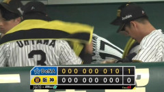 阪神　２戦連続の０封負けで１勝２敗と先行許す