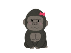 【衝撃】子供ゴリラのＳＥＸ風景ｗｗｗｗｗｗ