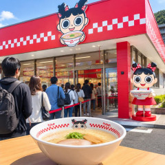 横浜市緑区に1号店 ラーメンチェーン「スガキヤ」20年ぶり関東再進出   |  マークイズにでも入るかと思ってた。