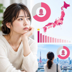 全国の女性「30歳時の未婚割合」は55％、東京は64.4％… 都道府県別ランキングでわかった“厳しすぎる実態”   #結婚 |  女性の社会進出って言いながら奴隷化を推進したからな昔は結…