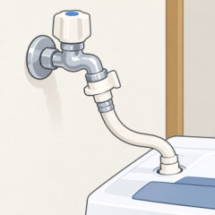 もしかして洗濯機の水栓開けっ放しにしてる人いるの…？？それやっちゃだめなやつだよ！