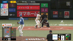 【CSパ・ファイナルステージ3回戦】ソフトバンク、3回裏1アウト三塁から庄子のタイムリーで同点に追いつく！！！！！！！！！！！！