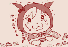 【ウマ娘】パチ化でなんか思い出した手描き貼る