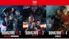 【本日発売】Switch2版「バイオRE2～4」、配信開始！！