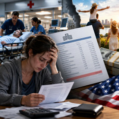 破産者も生むアメリカの医療費 救急外来1回19万円「幸せを制限」   |  金女薬の循環国家