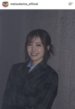 年内卒業発表の櫻坂４６・松田里奈、イメージ激変の“絶対領域”ショット「初のソロ曲も収録されてます」