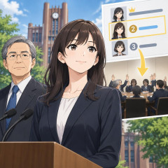 東大総長、投票2位の女が選ばれた理由が判明 「選考会議の最も多くの委員の支持を得た」   |  じゃあ選挙すんなよ