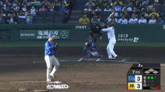 【CSセ・ファイナルステージ4回戦】阪神・森下翔太、二打席連発となる勝ち越しソロホームラン！！！！！！！！！！！！！！！！！！