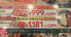【画像】令和のセーフティネット「しゃぶ葉」さん、カレーやご飯やアイス食べ放題で999円wwwwwww