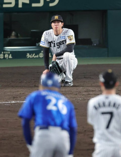 阪神・工藤、試合後も涙が止まらず