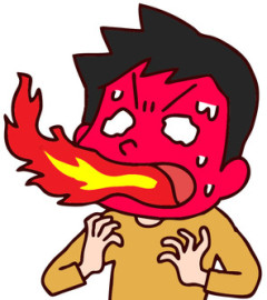 【衝撃】辛いものを食べた後に耳が聞こえにくくなるのが自分だけだと気づいた時