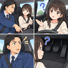 教官「アクセルペダル踏んで！」生徒「アクセルペダルってなんですか？」教官「えっ？」生徒「えっ？」   |  おまえらの９割が正しく使えないもの