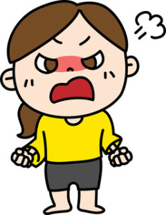 あなたは常に不機嫌で、その態度が家の雰囲気を暗くしてしまう妻だな。