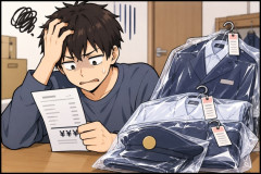辞めた会社の制服のクリーニング代って会社が持ってくれる？