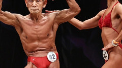 【画像】90歳と39歳の男女ボディービルダーコンビｗｗｗｗｗｗｗｗ
