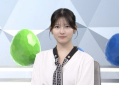 【画像】元モー娘の新人アナ、歩くだけでバスト揺れw w w w w