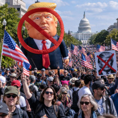 全米で反トランプデモ   #NO KINGS |  中間選挙トランプ負けるなら80兆円投資すんのしなきゃよかったな