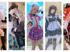 外国人「去年のコスプレを見せたかっただけ」2022年のコスプレ写真を披露する