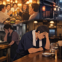 昭和から続いた”飲み文化”が消えていく…店主たちが漏らした「もう限界だ」   |  飲み会6000円って高いじゃないですかって言われちゃうともうね、はーーーーーって溜息ついちゃう