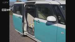 【北海道清里町】「クマに車が荒らされた」座席部分が削り取られ 窓には足跡が スライドドア開け車内荒らす…