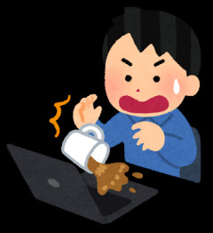 注意力がないのかテーブルのお茶やカ麺などを頻繁にこぼす彼。使ったもの使いっぱなし電気つけっぱなしだし、注意しても全く改善しない。