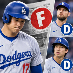 大谷翔平、ドジャースで最低評価の『F』 地元紙が酷評… カイル・タッカー、キム・ヘソンの『D』評価を下回ったワケ   #MLB |  ヘソンDは想定通りみたいなノリか