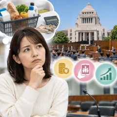消費税減税「自分にどんな影響あるのか分からない」まま、国会審議へ 財源も給付も支援策も…   |  給付はコストかかり過ぎて面倒なんだわ