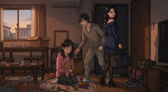 男作って離婚する嫁が、連れ子(娘)を置いていくつもりらしい