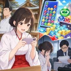 神社の神主の妻、スマホゲーム『ぷよぷよ』に1億円課金！税務調査で判明   |  こんだけカキーンしてたらランキング上位間違い無いだろし特定班の出番か