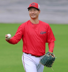 カープ島内「もう1軍選手と見てもらえない」怪我で平均球速がダウン。ウエートで直球磨き直す「本当にキツい」