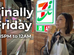 外国人「週末のRinが最高」Rinが金曜日の夜を友達と楽しんでる
