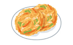 丸亀製麺の野菜かき揚げという一口で後悔するやつｗｗｗｗｗｗｗｗｗｗ