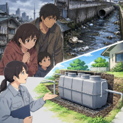 日本、貧しくなって下水を維持できなくなる「浄化漕を使ってえ」   |  インフラ耐用年数なぞ作った時点でわかる事