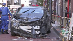 両足切断事故の女性、意識回復