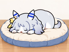 【ウマ娘】夜はスヤスヤな忠犬ミラ公たち
