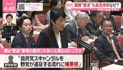 【政治】ＮＮＮと読売新聞の世論調査で内閣支持率がほぼ横ばい…野党幹部「自民党スキャンダルを野党が追及する流れに嫌悪感」