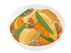 トメが作った肉じゃがが、カレーのルー入れる前のあの状態手前ぐらい味がない。→私「これなんですか？」トメ「肉じゃが！！」