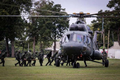 タイ海軍第31陸戦隊および特殊部隊が「空中機動戦訓練」を実施！