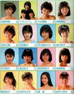 【画像】昭和のアイドルのレベルが高すぎる！！！見よ！これが昭和だ！！！