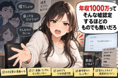 年収1000万ってそんな嘘認定するほどのものでも無いだろ