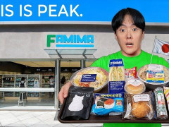 外国人「日本のコンビニは本当に比べ物にならない」Jimmy Kimが高級コンビニで食事してる
