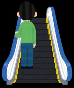 【画像】「エスカレーター歩行禁止」名古屋で完全定着。「全国で導入すべき」と賛同の声