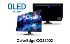 EIZO、ColorEdgeシリーズ初、カラーマネージメント対応のOLED「ColorEdge CG3200X」モニターを発売