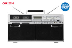 ORIONから80年代風大型ラジカセ。8スピーカー/60Wアンプ、Wカセットも 重量は15.6kg