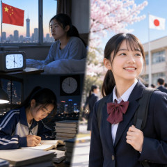 「日本ではストレスがあまりないです。中国では朝6時に起きて…夜12時まで勉強も」北京から来日2年の中学生が語った「日本の教育の魅力」   |  ネットの氷河期おじさんって｢俺たち…