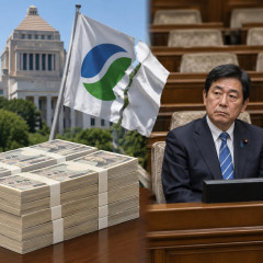 事実上解党した「中道改革連合」に政党交付金５億８４００万円、衆院議員が１人残る   #政治と金 |  渡辺創衆院議員「このカネは当然私のものだ」